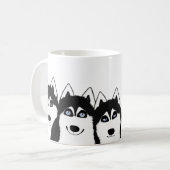 Huskies Tasse (Vorderseite Links)