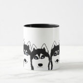 Huskies Tasse (Zentrum)