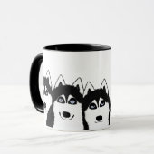 Huskies Tasse (Vorderseite Links)