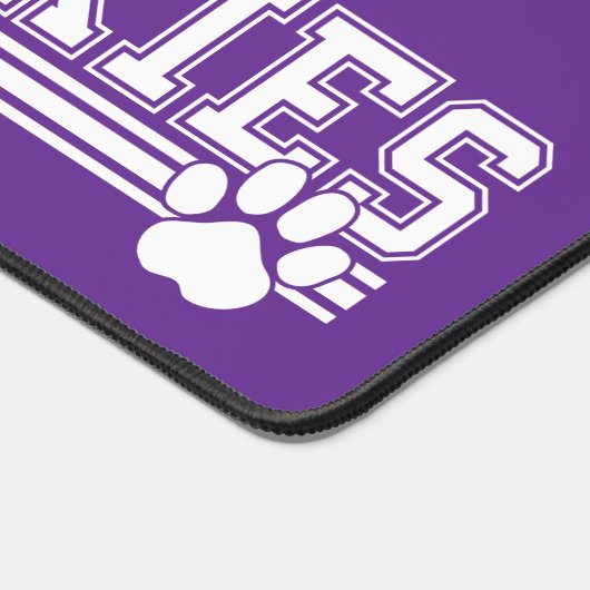 Huskieses Desk Mat Schreibtischunterlage (Ecke)