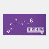 Huskieses Desk Mat Schreibtischunterlage (Vorderseite)