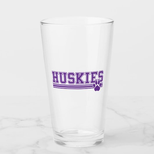 Huskieses Paw Ber Glas (Vorderseite)