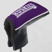 Huskieses Putter Golf Headcover (3/4 Vorderseite)