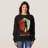 Husky 9. Geburtstag für Junge Sweatshirt (Vorne ganz)