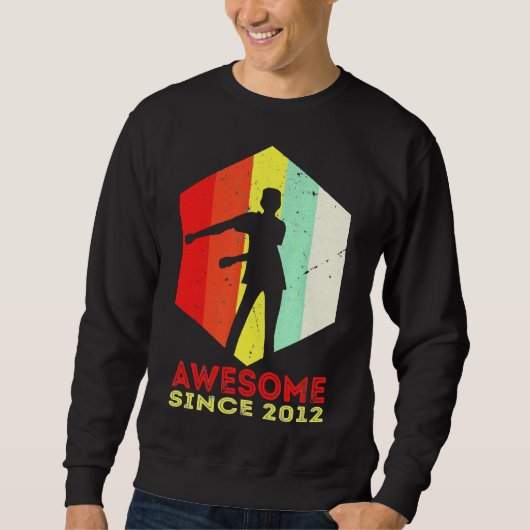 Husky 9. Geburtstag für Junge Sweatshirt (Vorderseite)