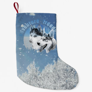 Husky Abenteuer Freiheit Weihnachtsstrumpf Kleiner Weihnachtsstrumpf