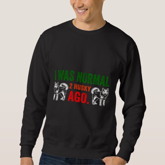 Husky Amp Huskieses Dog Owner Sweatshirt (Vorderseite)