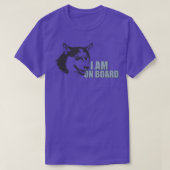HUSKY an Bord T-Shirt (Design vorne)