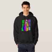Husky Art Animal Hoodie (Vorne ganz)