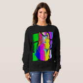 Husky Art Animal Sweatshirt (Vorne ganz)