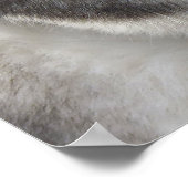 Husky Art Print Sled Dog Art Poster Husky Geschenk (Ecke)