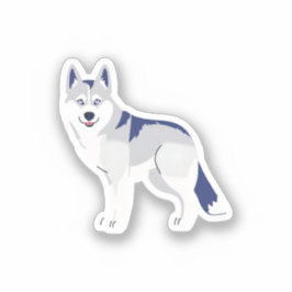 Husky Aufkleber