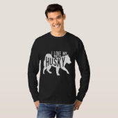 Husky Baby T-Shirt (Vorne ganz)