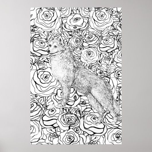 Husky-Bester Freund Poster (Vorne)