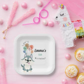 Husky Birthday Party Pappteller (Party)