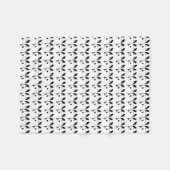 Husky Blanket Cool Sibirien Husky Fleece Blanket (Vorderseite (Horizontal))