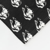 Husky-Blanket Cool-Sibirien-Husky-Fleece-Blanket Fleecedecke (Ecke)