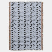 Husky Blanket Siberian Husky Dog Throw Blankets Decke (Vorderseite Vertikal)