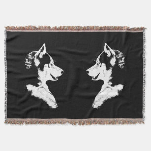 Husky Blanket Siberian Husky Dog Throw Blankets Decke