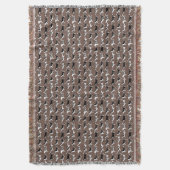 Husky Blanket Siberian Husky Dog Throw Blankets Decke (Vorderseite Vertikal)