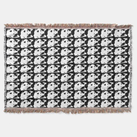 Husky Blanket Siberian Husky Dog Throw Blankets Decke (Vorderseite)