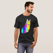Husky Cat Body T-Shirt (Vorne ganz)