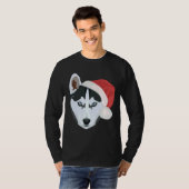 Husky Christmas T-Shirt (Vorne ganz)