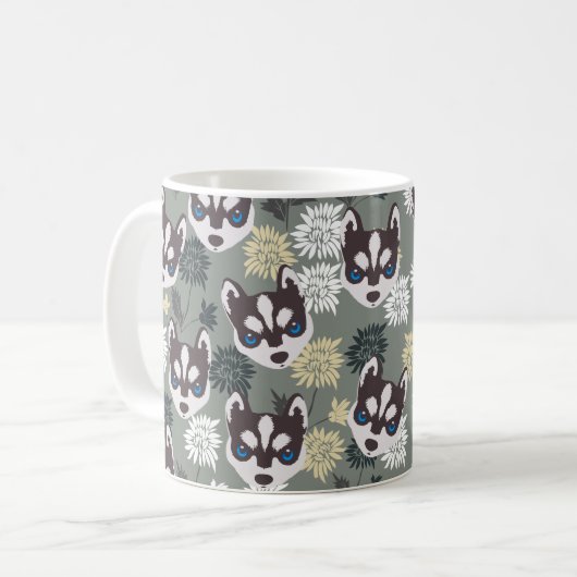 Husky Coffee Tasse (Vorderseite Links)