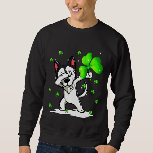 Husky Dabbing Sweatshirt (Vorderseite)