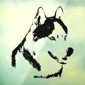 Husky Decal Husky Malamute Dog Fensterheber Fensteraufkleber (Blatt 3)