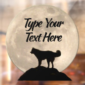 Husky Decal Husky Malamute Wolf Dog Fensterheber Fensteraufkleber (Blatt 2)