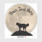 Husky Decal Siberian Husky Malamute Stickers Aufkleber (Blatt)