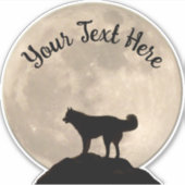 Husky Decal Siberian Husky Malamute Stickers Aufkleber (Vorderseite)