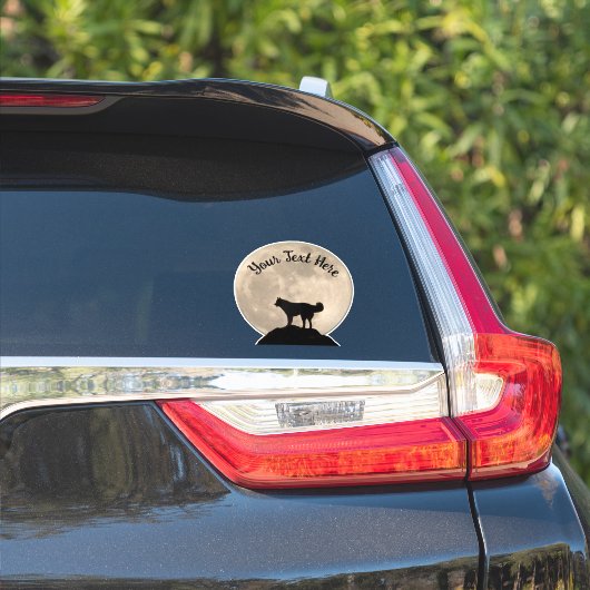 Husky Decal Siberian Husky Malamute Stickers Aufkleber (Auto Seite)
