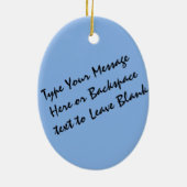 Husky-Dekoration Personalisierter Schlittenhunde Keramik Ornament (Hinten)