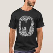 Husky DNA Fingerprint I Siberian Husky I Husky I H T-Shirt (Vorderseite)