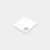 Husky Dog 3" x 3" Post-it® Notes Post-it Klebezettel (angewinkelt)