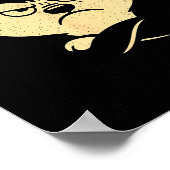 Husky Dog Ain’t Alogizing For I Do When I’m Mad  Poster (Ecke)