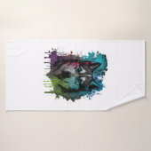 Husky Dog Badehandtuch (Badehandtuch)