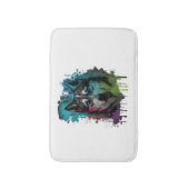 Husky Dog Badematte (Vorderseite Vertikal)