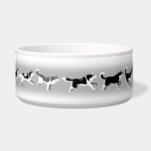 Husky Dog Bowl Sibirische Husky Dog Food Disc Napf