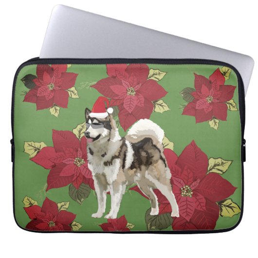 Husky Dog Christmas Case (Vorderseite)