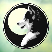 Husky Dog Decal Husky Puppy Dog Fensterheber Fensteraufkleber (Blatt 3)