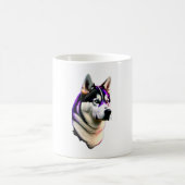 Husky Dog Design Kaffeetasse (Mittel)