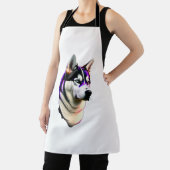 Husky Dog Design Schürze (InSitu)