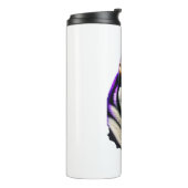 Husky Dog Design Thermosbecher (Nach links gedreht)