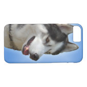 Husky Dog iPhone Fälle Husky Malamute Pup Hüllen (Rückseite (Horizontal))