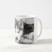 Husky dog kaffeetasse (VorderseiteRechts)