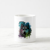Husky Dog Kaffeetasse (Mittel)