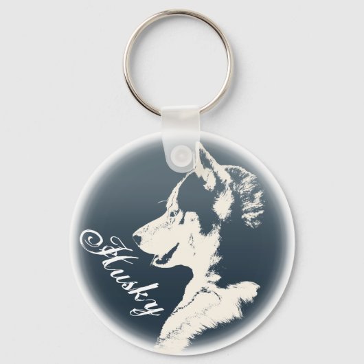 Husky Dog Key Ketten Custom Husky Pup Schlüsselanh Schlüsselanhänger (Vorderseite)